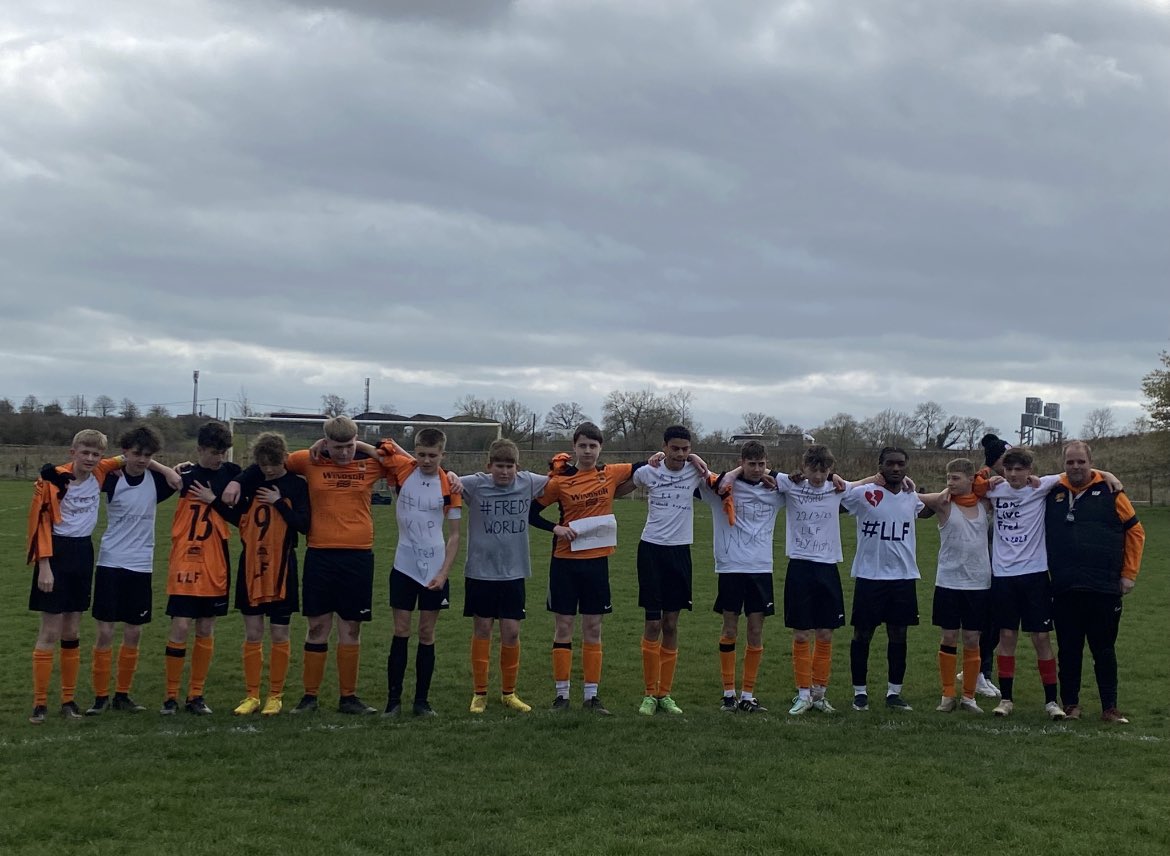 Cannot express enough the respect and pride I have for my lads this afternoon…

After the most horrific imaginable - they insisted on playing the game they collectively love, and did so whilst paying a moving tribute to their fallen brother

#llf #fredsworld #knivesdown
