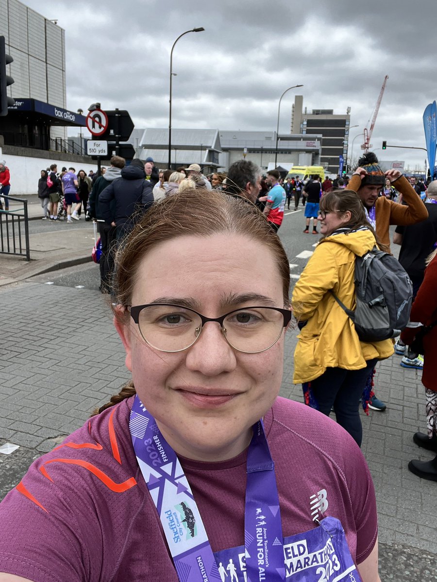 Completed my first half marathon in 2:35. 

Congratulations to all finishers and thanks to all involved in making this event a success. 

Shoutout to each and every person who stood on the sidelines to cheer us on, give us a 🖐️ or some 🍬and water. Atmosphere was fantastic!
