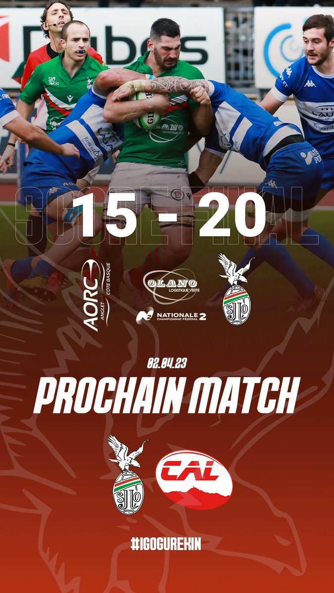 sjlorugby's tweet photo. ๐/๐โ
๐๐๐๐๐๐๐๐!๐ฅ
Nos Luziens s'imposent pour la seconde fois de la saison face ร Anglet!๐ฅ
Merci aux supporters venus en nombre au Stade St-Jean (de Luz) ๐ฏ
PROCHAIN RDV:
๐
02.04.23
๐ @calannemezan
๐๏ธ Stade du Pavillon Bleu
๐๐จ๐ฃ๐ ๐๐ข๐ก๐๐๐๐ก๐!
#AORCSJLO๐ฆ
https://t.co/VVPBEyAs8f