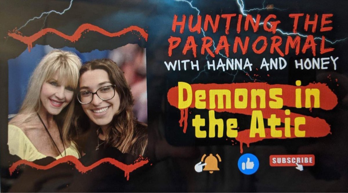 DawnJourneyProd's tweet photo. Premiering today on YouTube, a ghost hunting show @honeymailgirl did with her daughter, Hanna. Dawn Journey got to be involved with this project and we are excited for its premiere! https://t.co/66NZTtZ4os