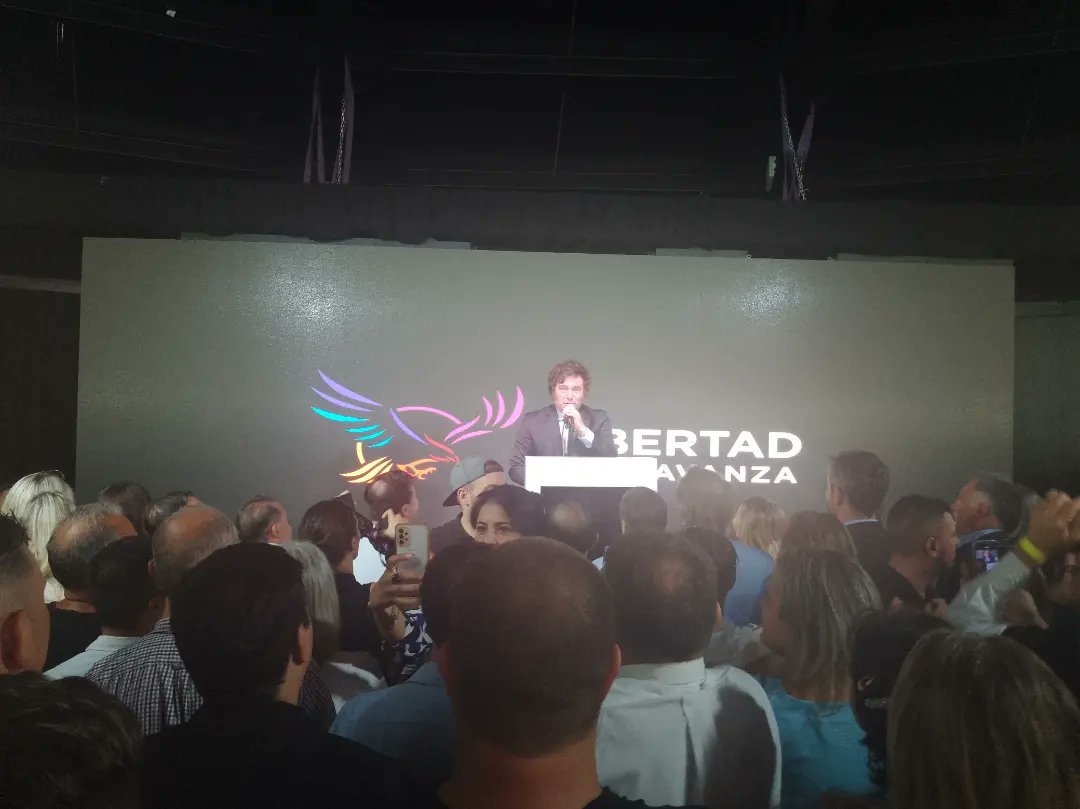 Orgullo de ser parte del encuentro nacional de LLA 
Hay un nuevo rumbo para Argentina.
La Libertad Avanza.
#Milei2023