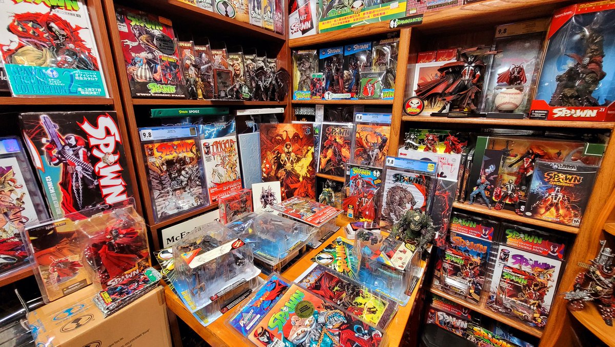 pogoman's tweet image. Awesome stuff! I do collect Spawn too! Just a bit :) 
#SpawnHunter #SpawnHunterCollection