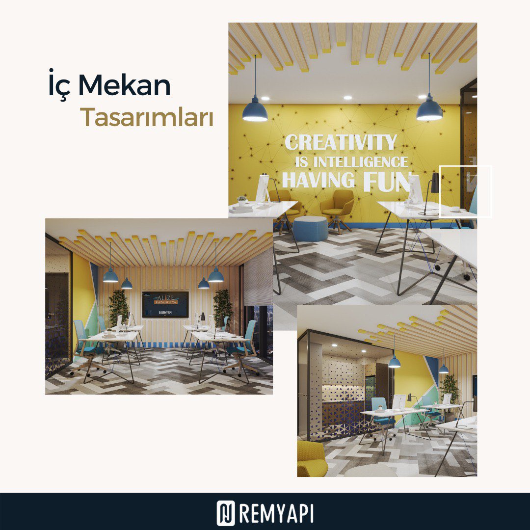 Renkli iç mekan tasarımlarıyla Alize Kapadokya, Finans Merkezinde sizleri bekliyor! 
#gayrimenkul #finansmerkezi #finanskent #istanbul #turkey #konut #türkiye #işyeri #office #plaza