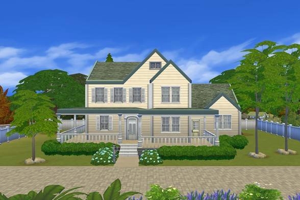 SRbuilds's tweet photo. I just shared the Family Dream Lot on #TheSims4 Gallery!#sylviaedson#basegame#followme https://t.co/rIX2NdsTdp
