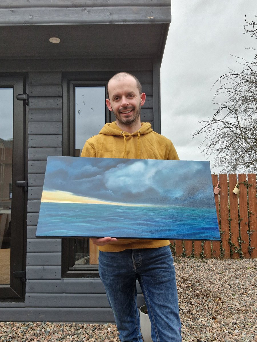 Had a very successful day at Warrenpoint Artisan Market yesterday. It's moments like this I feel my hard work is paying off. Sold 2 originals and alot of prints. Thank you folks!! 

Looking forward to setting up in the Buttercrane Shopping Centre on Saturday for my next event.