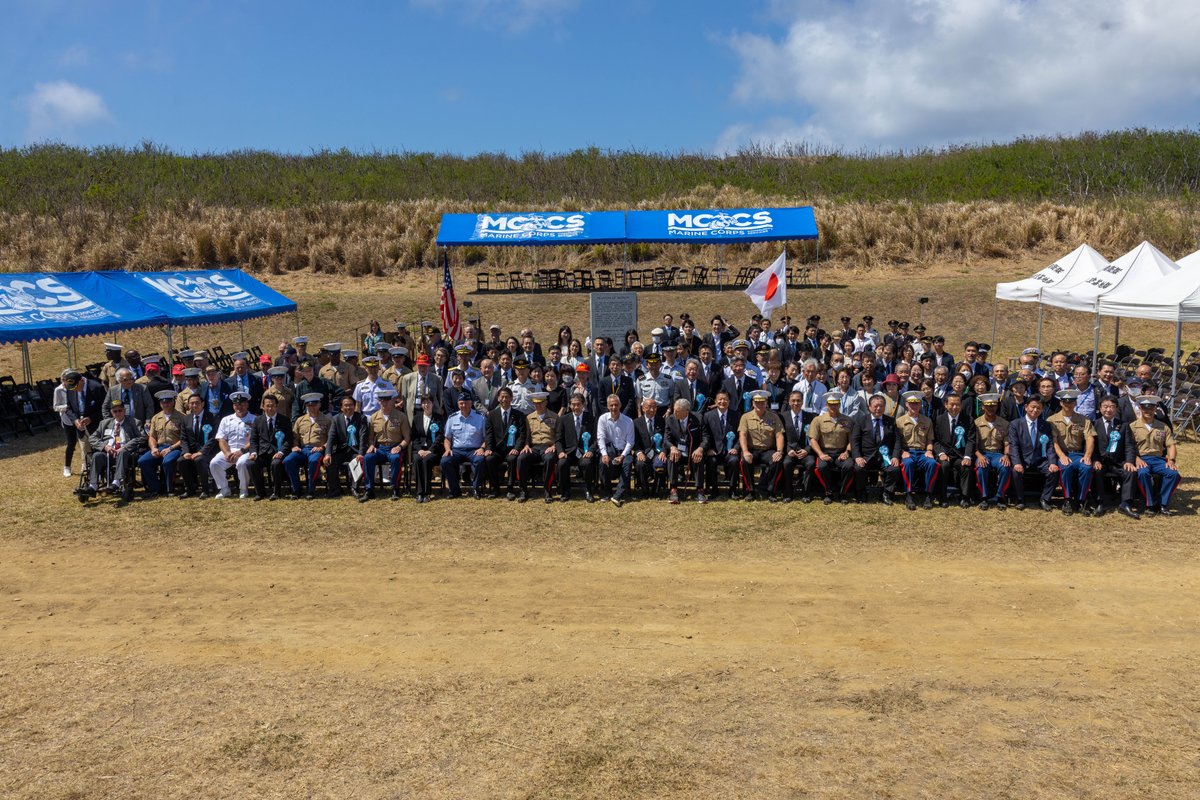 78th Iwo To Reunion of Honor

<a href="/USMC/">U.S. Marines</a>, <a href="/USNavy/">U.S. Navy</a> alongside <a href="/Japan_GSDF/">Japan Ministry of Defense/JGSDF</a> with leaders from the U.S. and Japan, veterans, distinguished guests, and their family members pay tribute to all service members who fought in the Battle of Iwo Jima. 

#USJapanAlliance #IwoJima #EnduringPeace