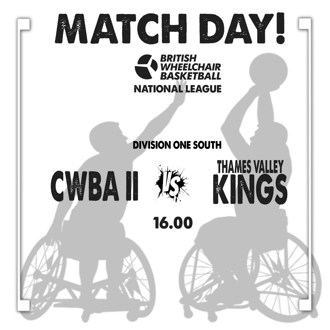 Good Luck to the 1st Team who are on the road for an Away Encounter against CWBA II in Coventry that tips at 4pm

🏆Division 1 South
🏀CWBA II vs Thames Valley Kings
⏰16.00