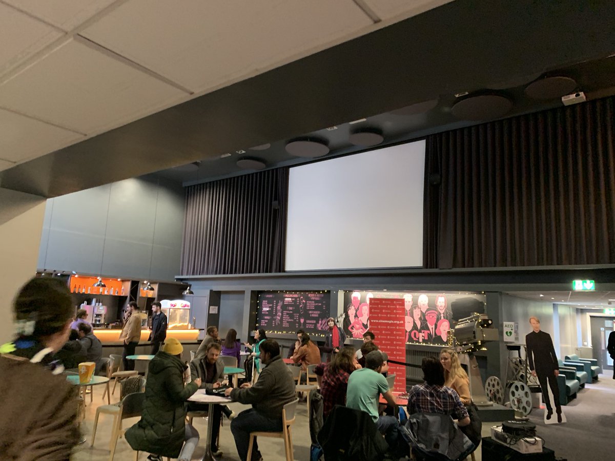 Cinemagic's tweet photo. Underway with the Live Action shorts at our On The Pulse Competition showcase at @QFTBelfast Delighted to welcome so many young filmmakers to Cinemagic to celebrate filmmaking talent. https://t.co/rBpYaZtm4L