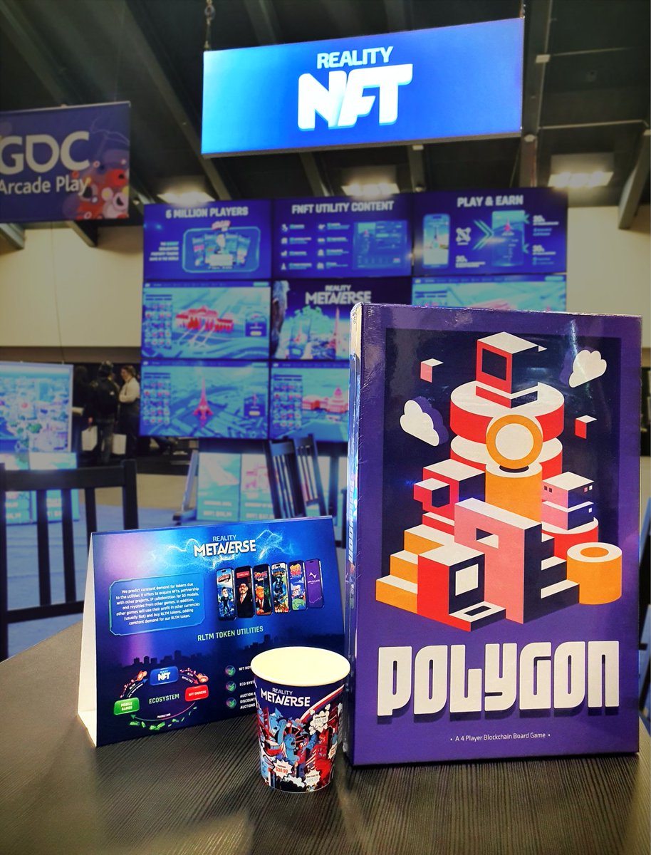 🎁 We received a limited edition #boardgame from our Strategic Partner - @0xPolygon!

Only 20 copies made 😍 

👥 It was great to meet them during the #GDC
Amazing opportunity to make our connection stronger!

RT + Comment for an #NFT Badge 🎉

#GDC23 #Polygon #MATIC #GDC2023