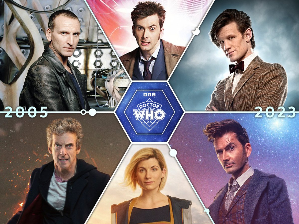18 years and still there's so much time and space to explore! ✨

Today marks the anniversary of #DoctorWho returning to our screens in 2005 💙💙