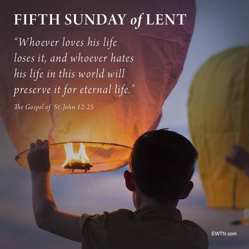 EWTN's tweet photo. How is your Lent going? Are you growing closer to the Lord? Are you detaching yourself from the world and yearning for heaven? https://t.co/7JjDtSiVOE https://t.co/j8kiwAbMCD
