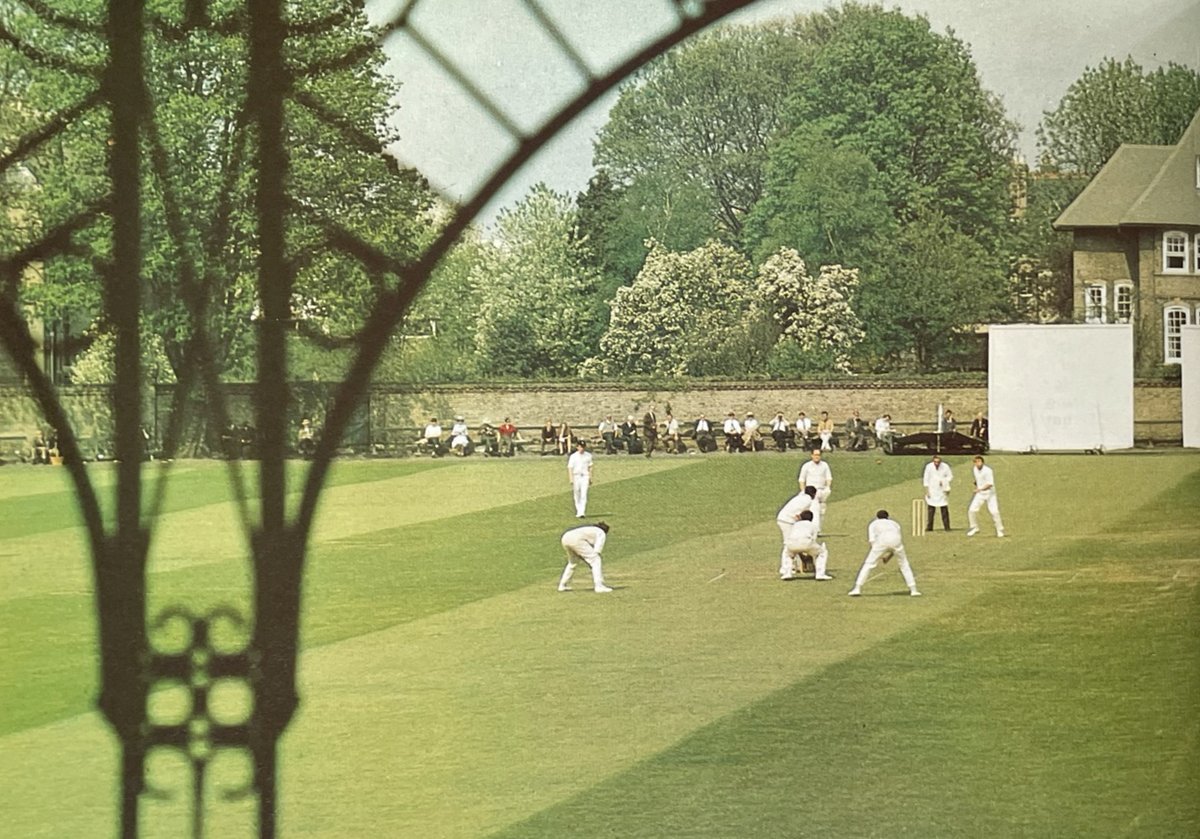 Cambridge University play Yorkshire at Fenner's in May 1970. The university games were the usual way of dusting off cobwebs for many counties and increasing a source of cheap runs and wickets.  Geoff Boycott  played in this game but only score 50 and 18