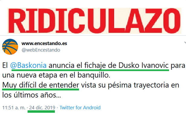 encestonto_'s tweet photo. Nada mejor que el #GatillazosMix de @webEncestando aka #webEncesTONTO🤡 te critique para ganar títulos 🏆... 🤭🤣

👀Llevaba @unicajaCB un lustro sin ganar un trofeo y mira...

Algo que ya le sucedió con el @valenciabasket de @pedroma2014... y con el @Baskonia  de Dusko Ivanovic! https://t.co/iHLaIKxvDe