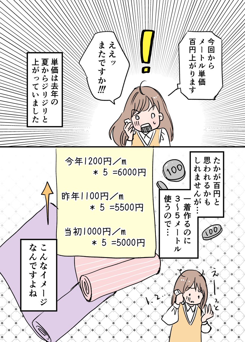 洋服作りで陥った困難と暗いトンネルを抜けるまで①
#漫画が読めるハッシュタグ
#エッセイ漫画