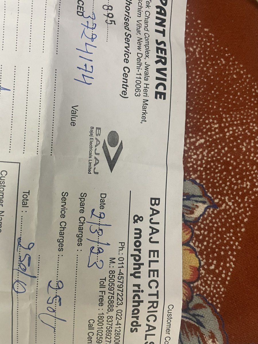 paramrayat's tweet photo. @MorphyIndia Refund this money https://t.co/L5Qi1IQ4GT