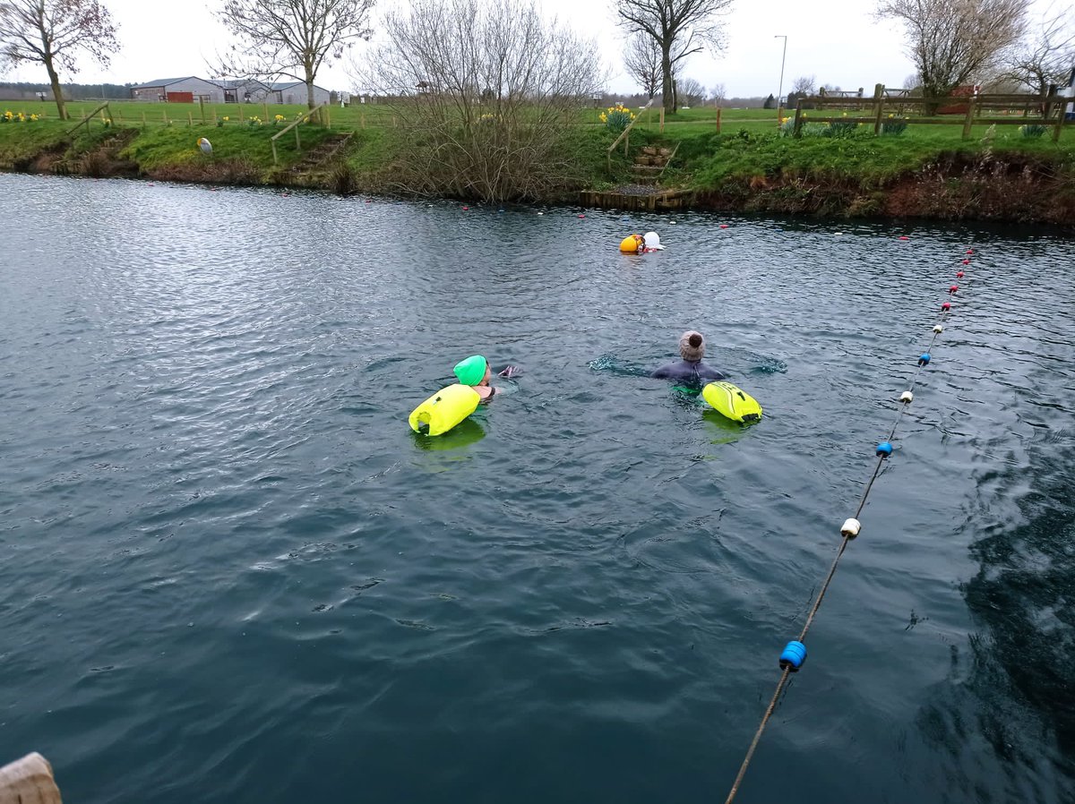 LauraChipchase's tweet photo. After been inspired by my lived experience colleagues &amp; hearing about the benefits of cold water swimming….I’m did it🏊‍♀️… in a lake in March 🥶…#absolutelyfreezing  #feelinggood https://t.co/McfehXIyus