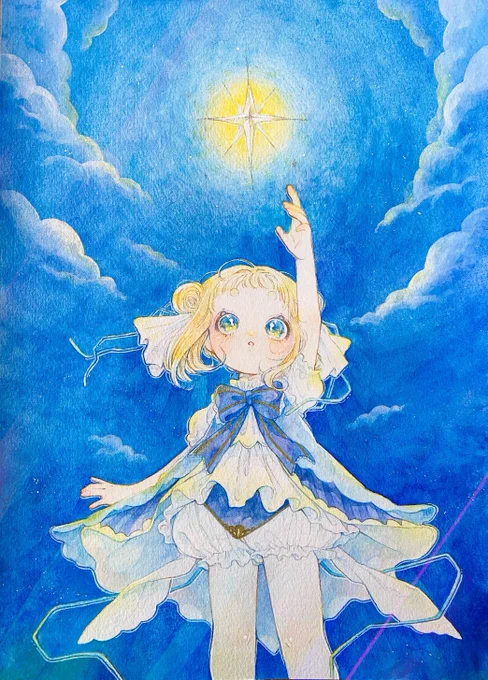 空に輝くは一等星 