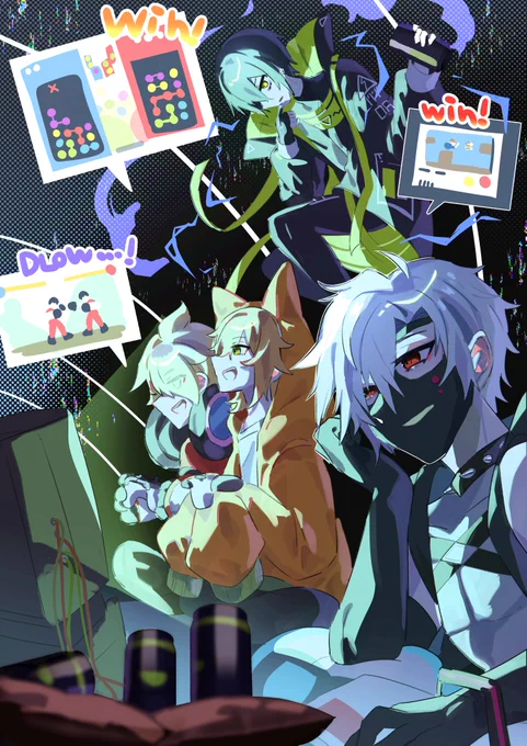 #コンパスお絵描き #コンパス真夜中のゲーム会 