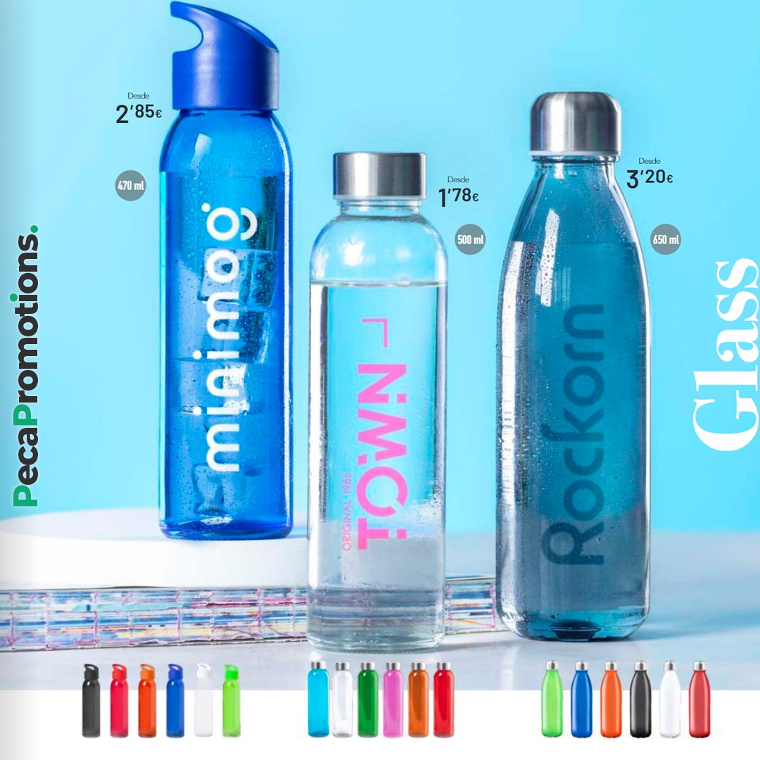 PecaPromotions's tweet photo. Personalised reusable water bottles.

Botellas de agua reutilizables personalizadas.

Ampolles d'aigua reutilitzables personalitzades

https://t.co/SKvnXgOBrU

#waterbottles #personalisedwaterbottles #customwaterbottles  
#botellas #botellaspersonalizadas #ampollas #reusable https://t.co/Ir7pSMLARM