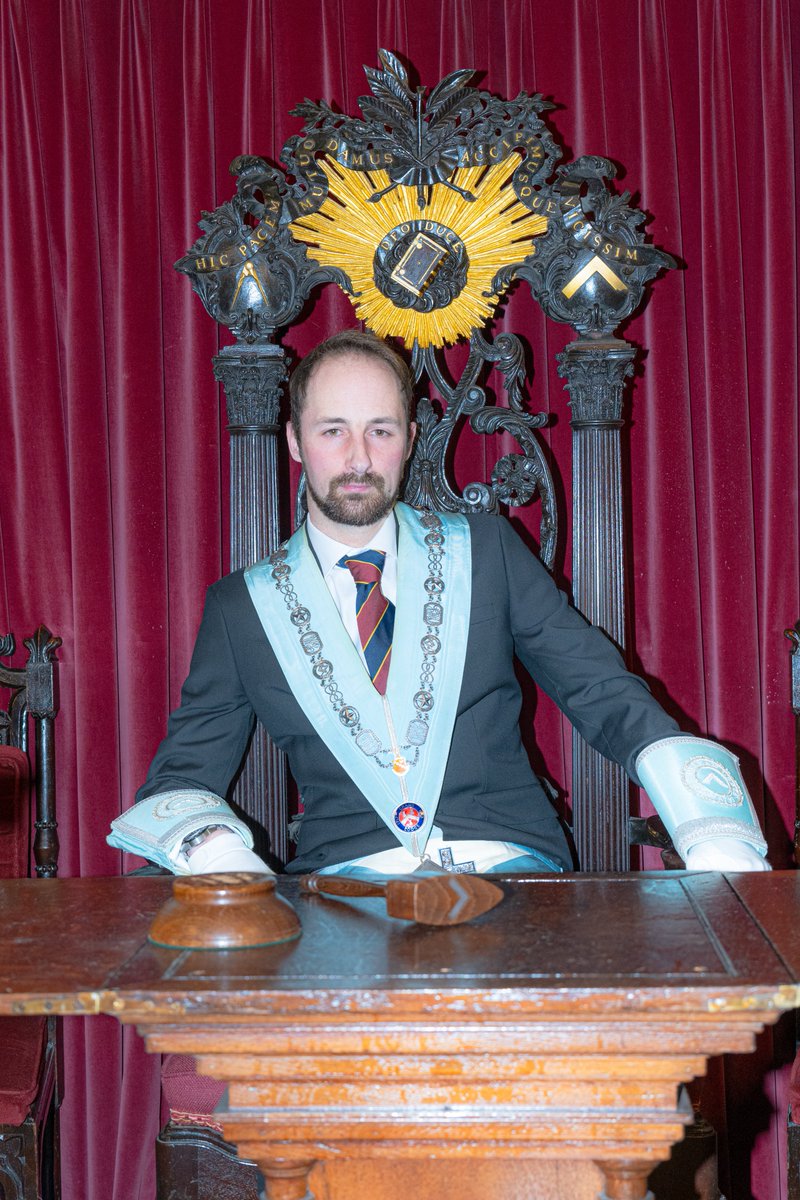 Congratulations to Ben Cheriton the new Grand Master of the Old Heleans. A faultless first initiation by bot the WM and all of his wardens.