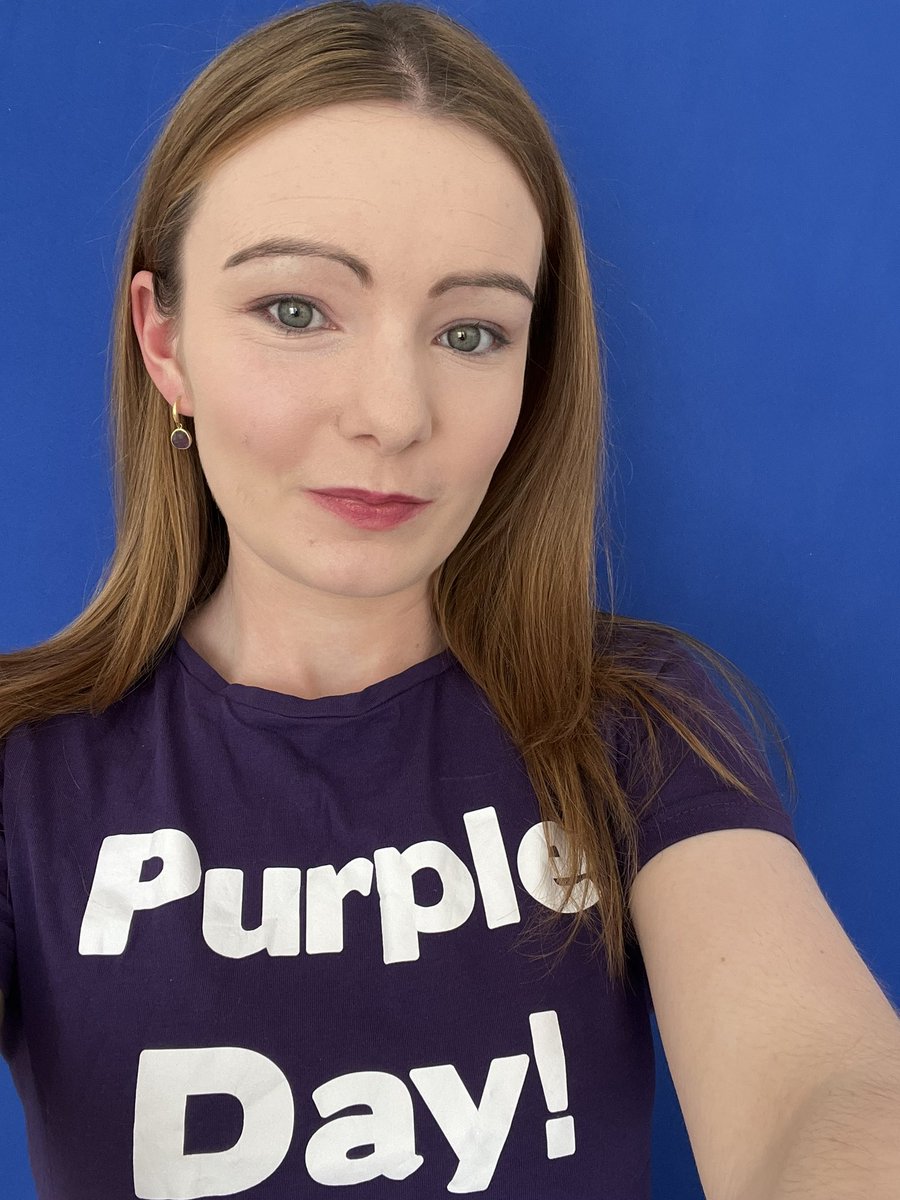 Happy #PurpleDay everyone! 💜🤗 Love seeing all the purple tweets! 😄 #EpilepsyAwareness <a href="/epilepsysociety/">Epilepsy Society</a> <a href="/epilepsy_scot/">Epilepsy Scotland</a> <a href="/epilepsyaction/">Epilepsy Action</a> <a href="/kaileyh175/">that girl with epilepsy</a> <a href="/EpilepsyConnexn/">Epilepsy Connections</a> <a href="/sallyephillips/">Sally Phillips</a> <a href="/MindroomInform/">Mindroom</a> <a href="/EpilepsyErin/">EpilepsyErin</a> <a href="/SueReviews/">Sue Fletcher-Watson</a> <a href="/ITAKOM_CONF/">ITAKOM</a> <a href="/theCousinLab/">Cousin Lab</a> <a href="/Emma4facs/">Emma Murphy (INFACT) ☘️💕😘🦋</a>