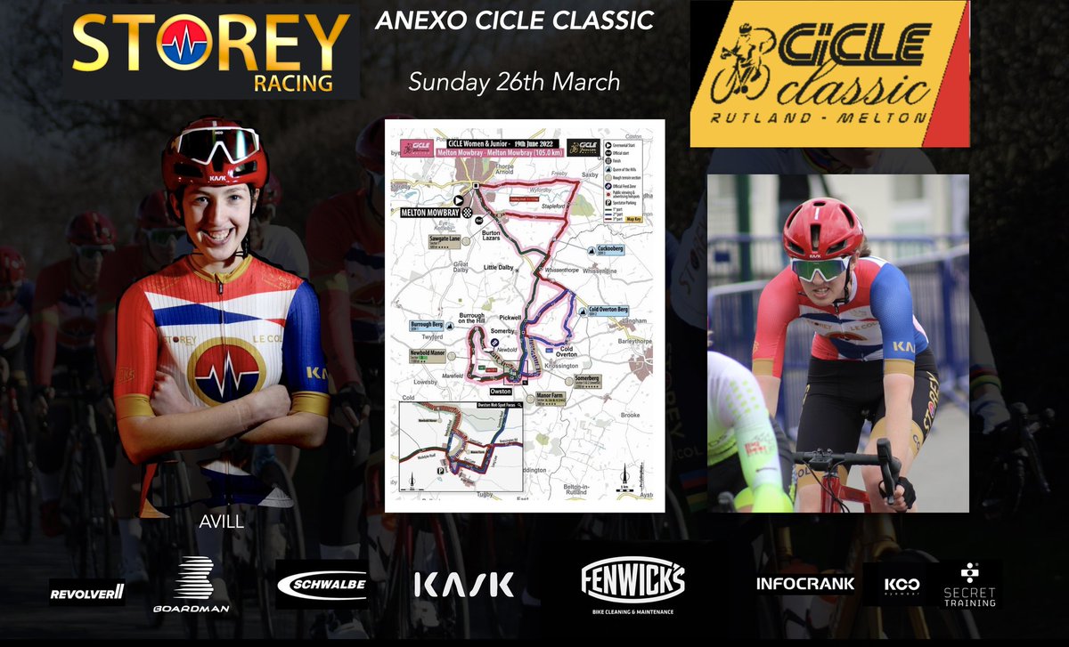 Storey Racing (@storeyrt) on Twitter photo π£ We have <a href="/AvillErin/">Erin Avill</a> racing <a href="/CiCLEWomens/">colin clews</a> today!
A tough edition of race awaits in the βοΈ π§οΈ
#BestVersionOfYou π£ We have <a href="/AvillErin/">Erin Avill</a> racing <a href="/CiCLEWomens/">colin clews</a> today!
A tough edition of race awaits in the βοΈ π§οΈ
#BestVersionOfYou