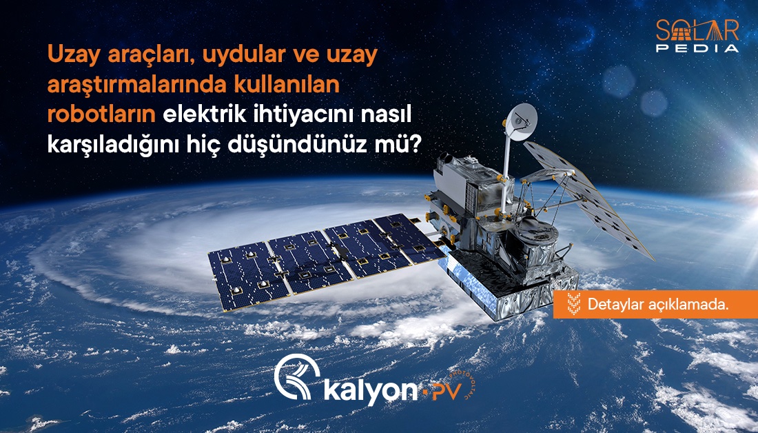 KalyonPv's tweet photo. Uzay Görevleri Büyük Ölçüde Güneş Enerjisine Dayanır
Uzay araçları, uydular ve uzay araştırmalarında kullanılan robotların elektrik ihtiyacını nasıl karşıladığını hiç düşündünüz mü?
#KalyonPV #SolarPedia #GüneşEnerjisi #GüneşEnerjisiTeknolojileri https://t.co/A3usuxO7Tx