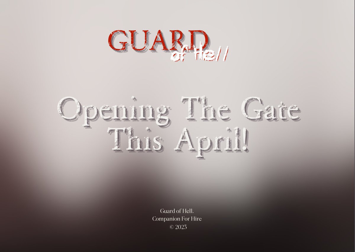 GuardofHeIl's tweet photo. The gate is officially open for the month of April; 

Guard of Hell is at your service. Choose thelover of what your heart most desires among our Sins. To ensure the comfort of us all, please read the information about their schedule as well as the terms and conditions first. https://t.co/pe3RPX2hed