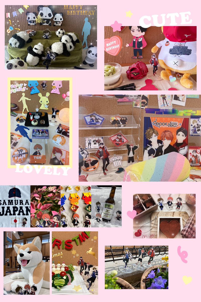 ma_tyan6's tweet photo. 期間限定☆復٩(ˊᗜˋ*)و活☆ありがとう！！
やっぱり⚽️シュウくん🌕テンくん⚾️ダイヤくんは元気の源でした♡(´˘`๑)
いつでもどこにでも一緒に連れていちゃってるけどꉂ🤣w𐤔
これからもずーっと一緒！！笑応援しています🍀𓈒 𓂂𓏸
完全復活待ってま～す👋🏻~♡

 #デポルターズ https://t.co/gQgPcFCi8a