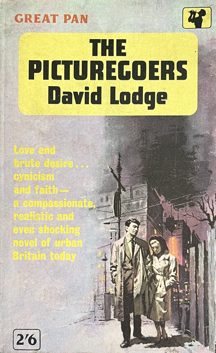 The Picturegoers by David Lodge (Pan G586, 1962). #ThePicturegoers #DavidLodge #1960s #coverart #book #books #Paperback #book #books #vintage #vintagepaperback #vintagepaperbacks #Pan #PanBooks