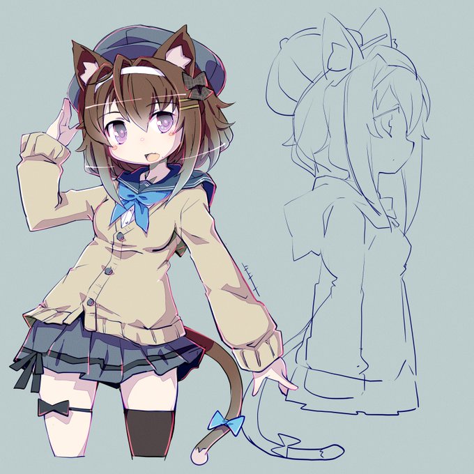 skebのほう、肝心の線画が決めきれてないのでちょっと練習と色確認などを行っております。
今月中にはお出ししたい・・・ 