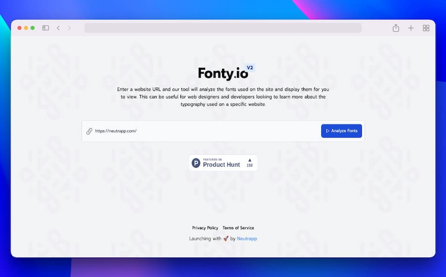 ¿Quieres saber qué #tipografías se usan en tu sitio web favorito? Fonty es la herramienta perfecta para ello. Descubre las tipografías de cualquier página web de forma gratuita y sin necesidad de registro. ¡Introduce la URL y listo! softandapps.info/2023/02/08/des…
