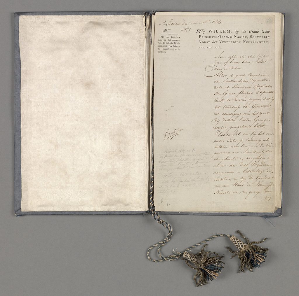 Een van de oudste grondwetten van de wereld 

Nederland was er, aldus <a href="/wimjmvoermans/">Wim Voermans</a>, tamelijk vroeg bij.

historiek.net/een-van-de-oud…