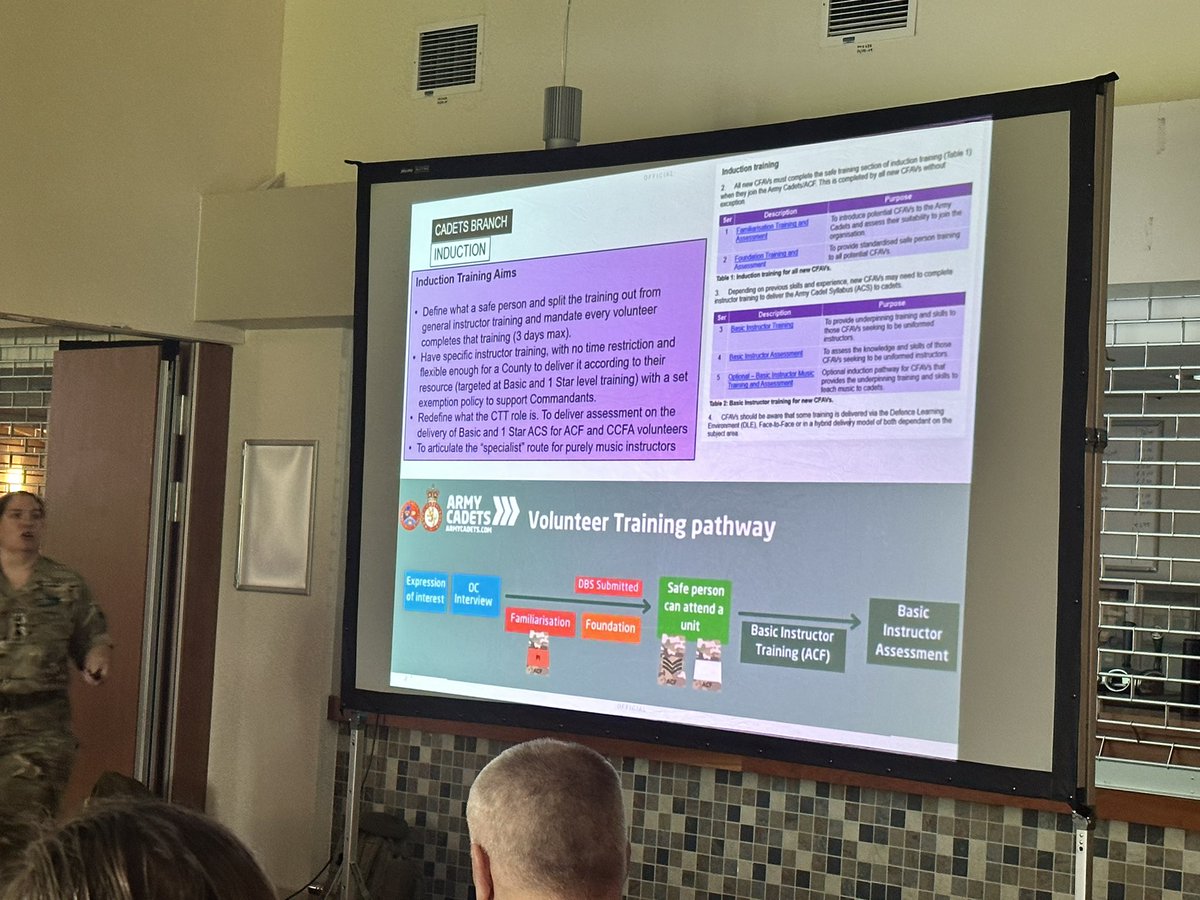 Maj Pea - Deputy National Training Officer tweet media