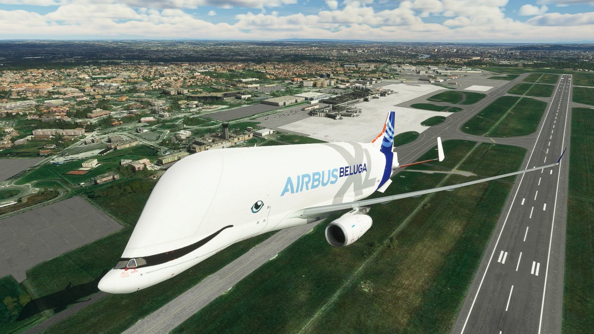 ARROW2929's tweet image. Awe-Inspiring Aircraft
#MSFSchallenge
⑩
Toulouse 🇫🇷
😍#BelugaModPlease for #msfs2020 💕🐬#iniBuilds🙏 #BelugaXL