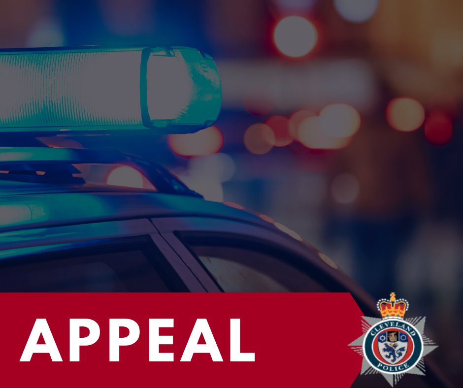 Police are appealing for any witnesses or dash cam footage after a collision involving a pedestrian and a bus on Borough Rd #Middlesbrough at 2:25pm on Sat 25 March.

A 40 y/o man was taken to hospital with suspected serious head injuries.

Witnesses can call 101, ref 056107.