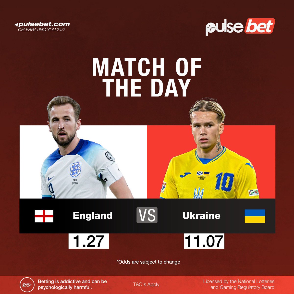 #UEFAEUROQualifiers | England  Vs Ukraine 

Who do you think will come out victorious?

Place your stakes on the game here ➡️ pulsebet.com

#FeaturedPost #FeatureByPulseBet