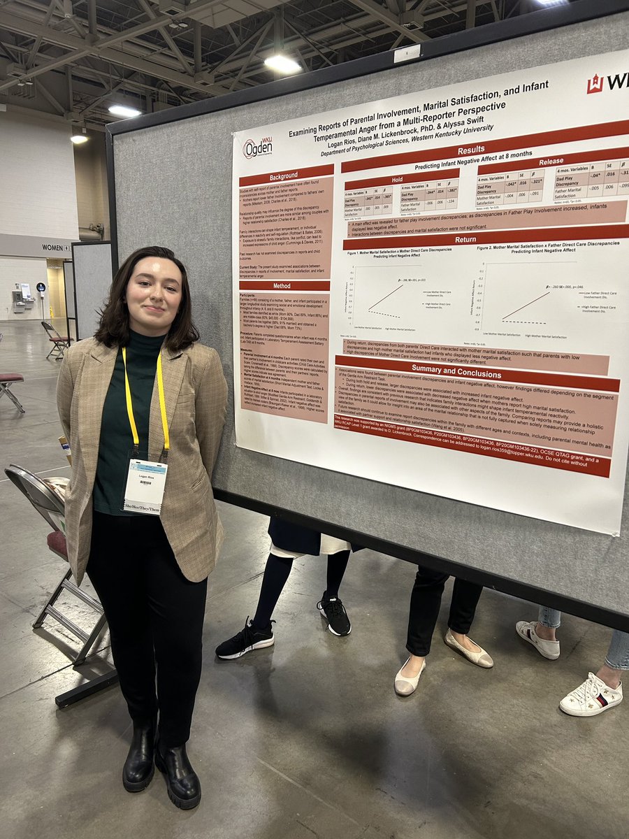 WKU Children and Families Lab (@wkucaflab) on Twitter photo CAF Lab grad student Logan Rios did a great job presenting research on associations between discrepancies of parental involvement, marital satisfaction, and infant reactivity! #SRCD2023 <a href="/PsySciencesWKU/">Psychological Sciences WKU</a> <a href="/ky_inbre/">KYINBRE</a> <a href="/WKUResearch/">WKU Research</a> @d_lickenbrock <a href="/lyssaswift_/">Alyssa Swift</a> CAF Lab grad student Logan Rios did a great job presenting research on associations between discrepancies of parental involvement, marital satisfaction, and infant reactivity! #SRCD2023 <a href="/PsySciencesWKU/">Psychological Sciences WKU</a> <a href="/ky_inbre/">KYINBRE</a> <a href="/WKUResearch/">WKU Research</a> @d_lickenbrock <a href="/lyssaswift_/">Alyssa Swift</a>