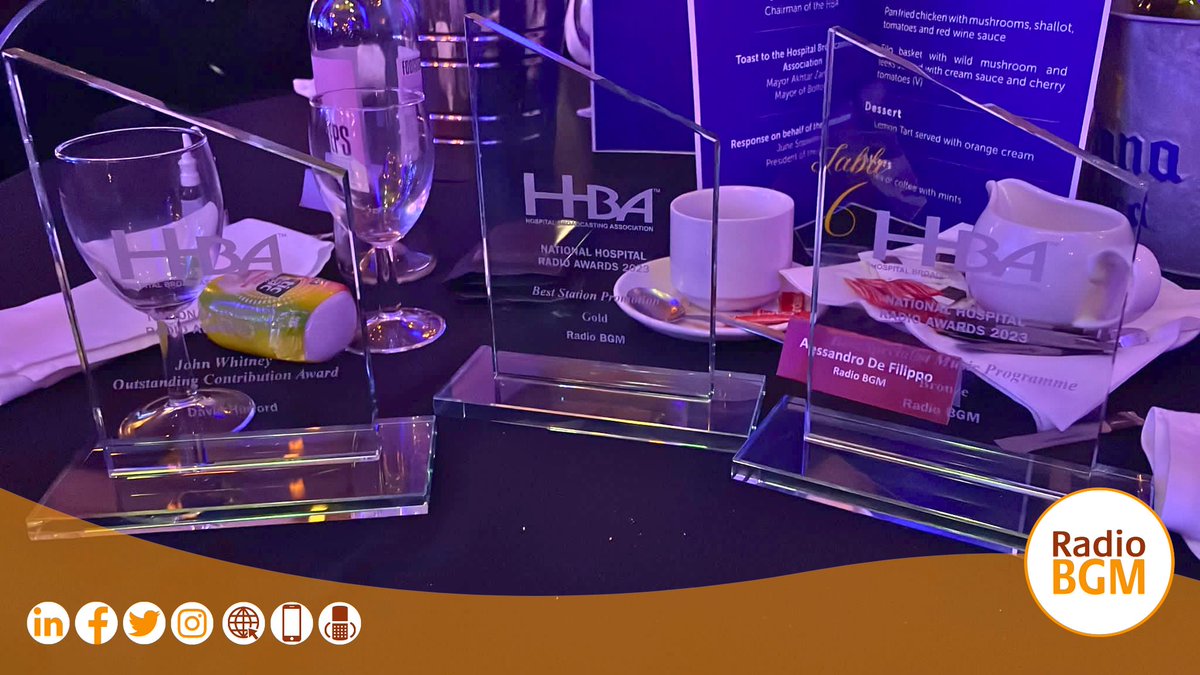 radiobgm's tweet photo. Radio BGM took home a fantastic two awards at last night's @theHBAuk awards. 

To top off the night, our own Chairman, David Hurford won the John Whitney Award for Outstanding Contribution!

Thank you to all our volunteers and supporters and our listeners! https://t.co/bG7pNS6wPo