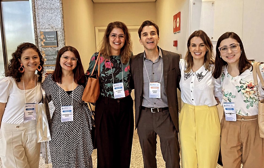 Project #CHANGE meeting at the #CBGG23 (Brazilian Scientific Meeting in #Geriatrics and #Gerontology). 

In total, we are more than 250 investigators from 38 sites (Brazil, Angola, Chile, Colombia, and Portugal) working for improving older people care.