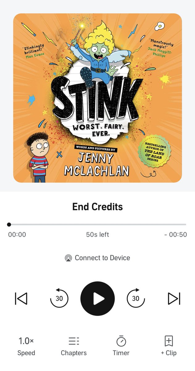 VIPreading's tweet photo. @JennyMcLachlan1 @CaiusNicholas I enjoyed a mixture of both audiobook and book! @CaiusNicholas did a brilliant job with all the hilarious voices. And obviously, we loved your illustrations, @JennyMcLachlan1 🤩 https://t.co/DhJNhbGiwZ