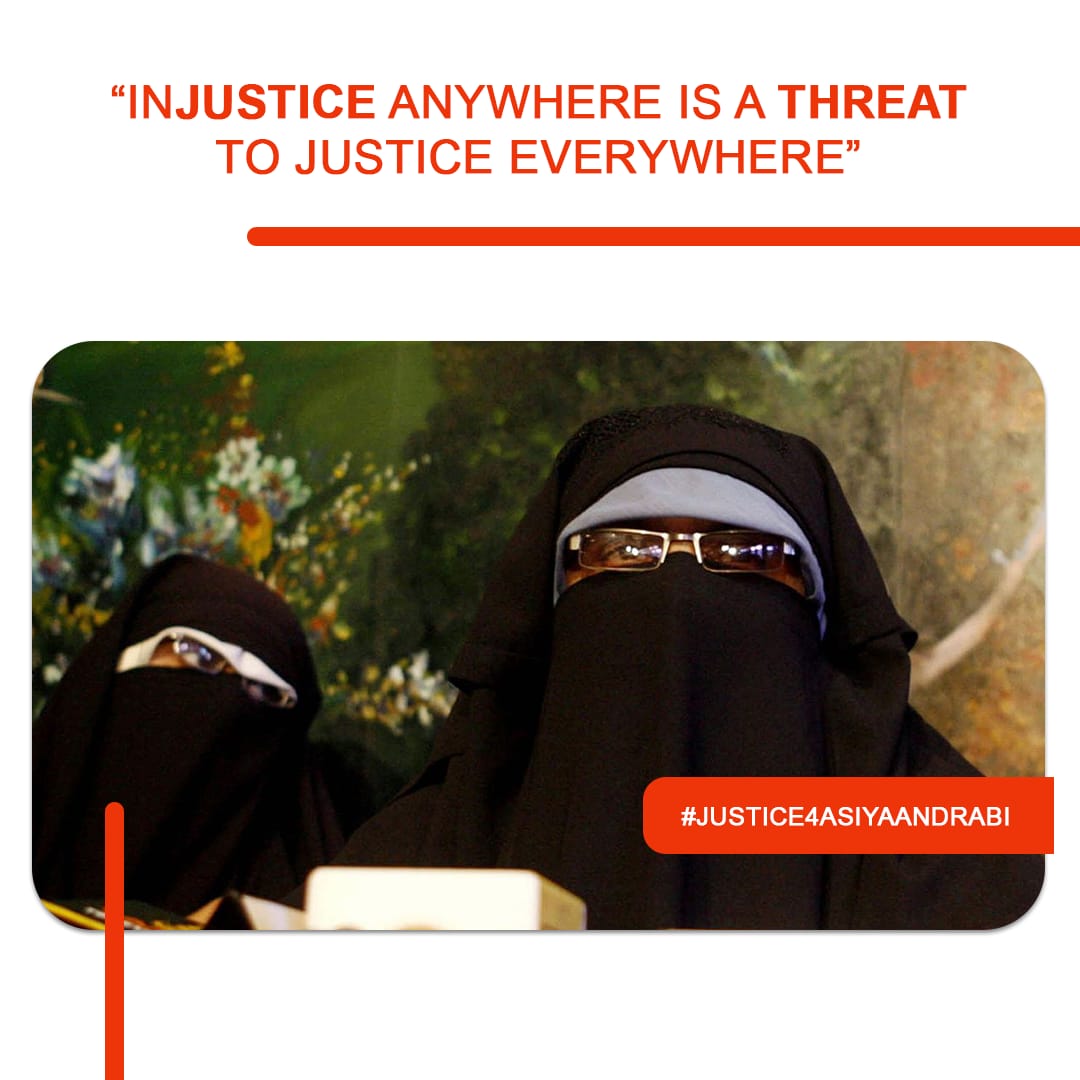 MoqaddasNawaz11's tweet photo. Asiya, the iron lady who advocate for rights of iok muslims esp females have been detained wd false allegations for continuous period now reprts of iok inmates beaten &amp; deaths inside the jails has been verified, we demand justice for her.
 #Justice4AsiyaAndrabi
@JoinTeamGumnaam https://t.co/evDdyMj6Mc