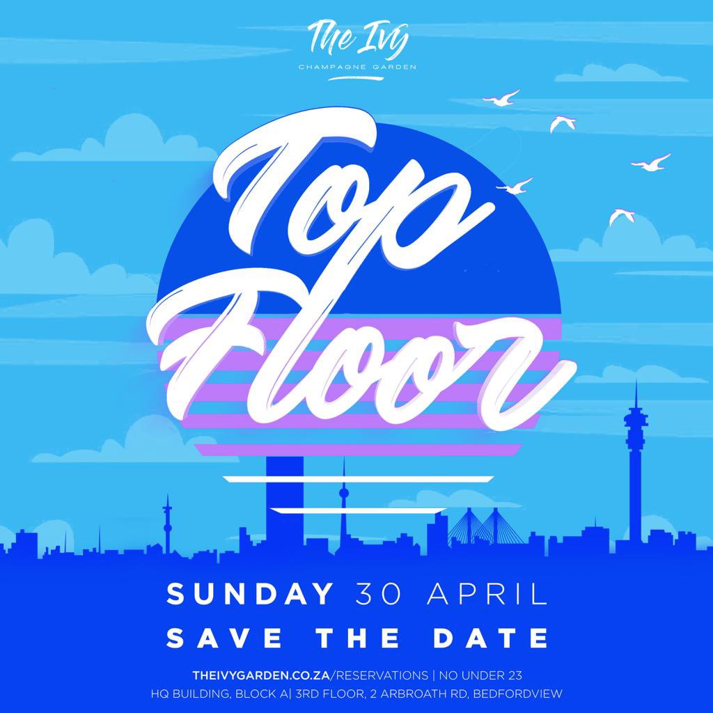 zanegulston's tweet photo. #TopFloor incoming! Save The Date! 📅🌆 https://t.co/yQlXX2Y1il