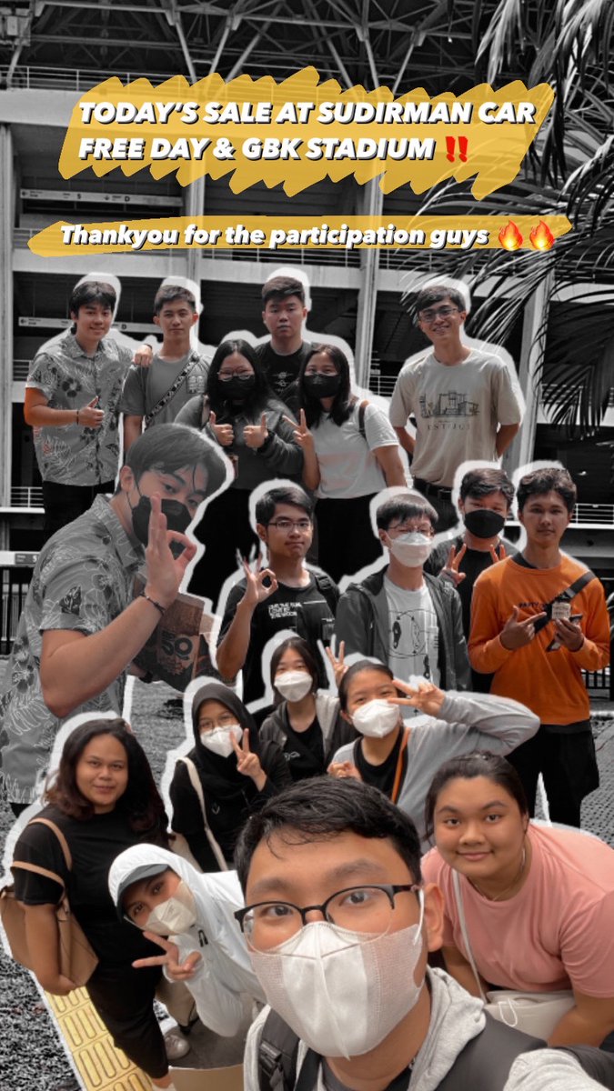 ✨19/02/2023✨
GBK SERUU BANGETT!🔥🔥Apalagi kalau bersama panitia ADW😁😁