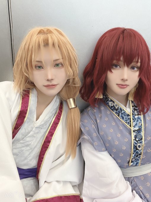 暁のヨナ/cos3年振りのてでし楽しかった〜💓ゆえスウォンと遊園地楽しみました✌️お衣装頑張ったので見て🥺👑 