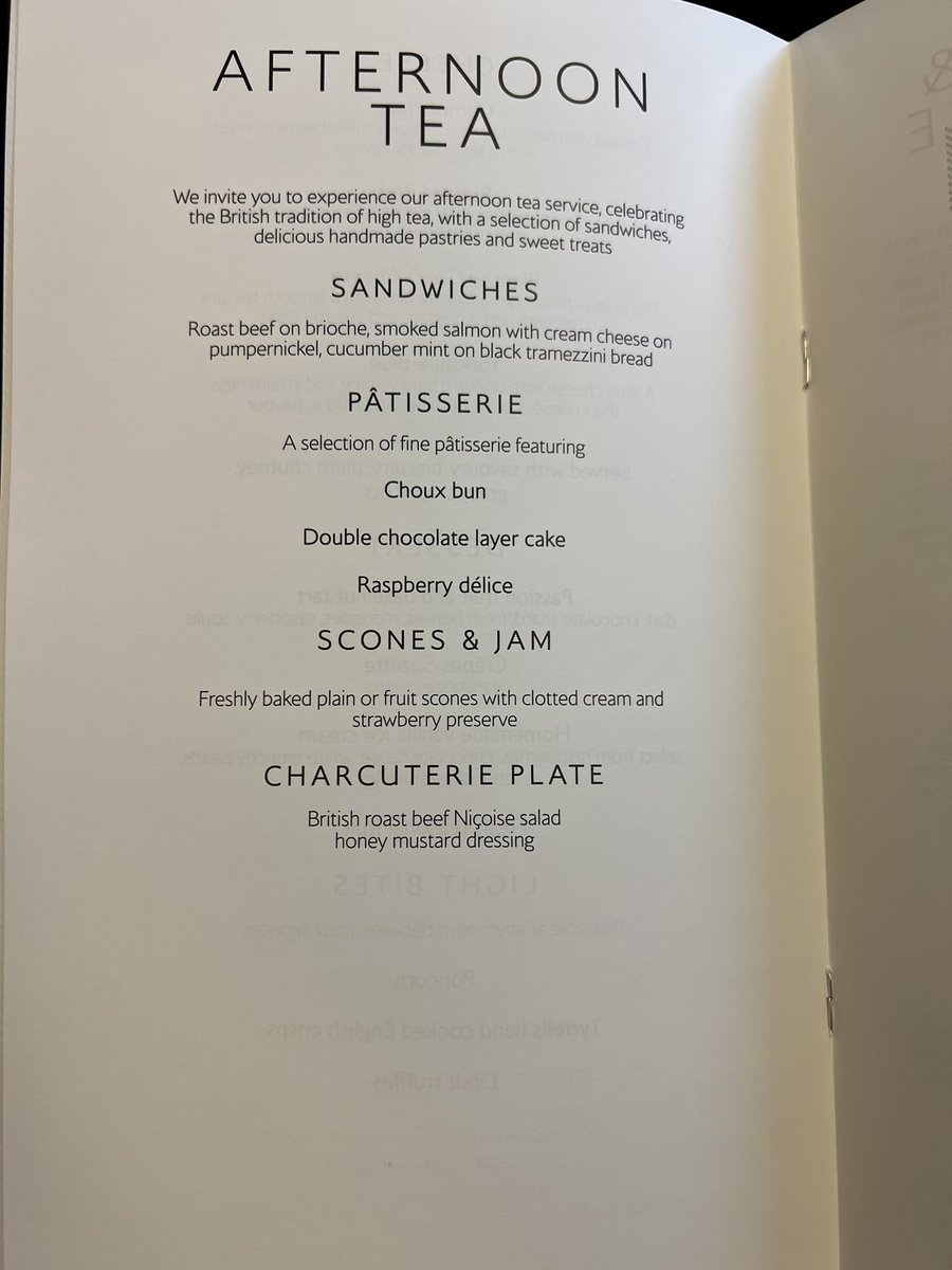 kenpankiewicz's tweet photo. Lunch then afternoon tea on today’s BA193 to Dallas.  Rack of lamb sounds good ! #AvGeek #a380 #BritishAirways https://t.co/1bmHK2dTEO