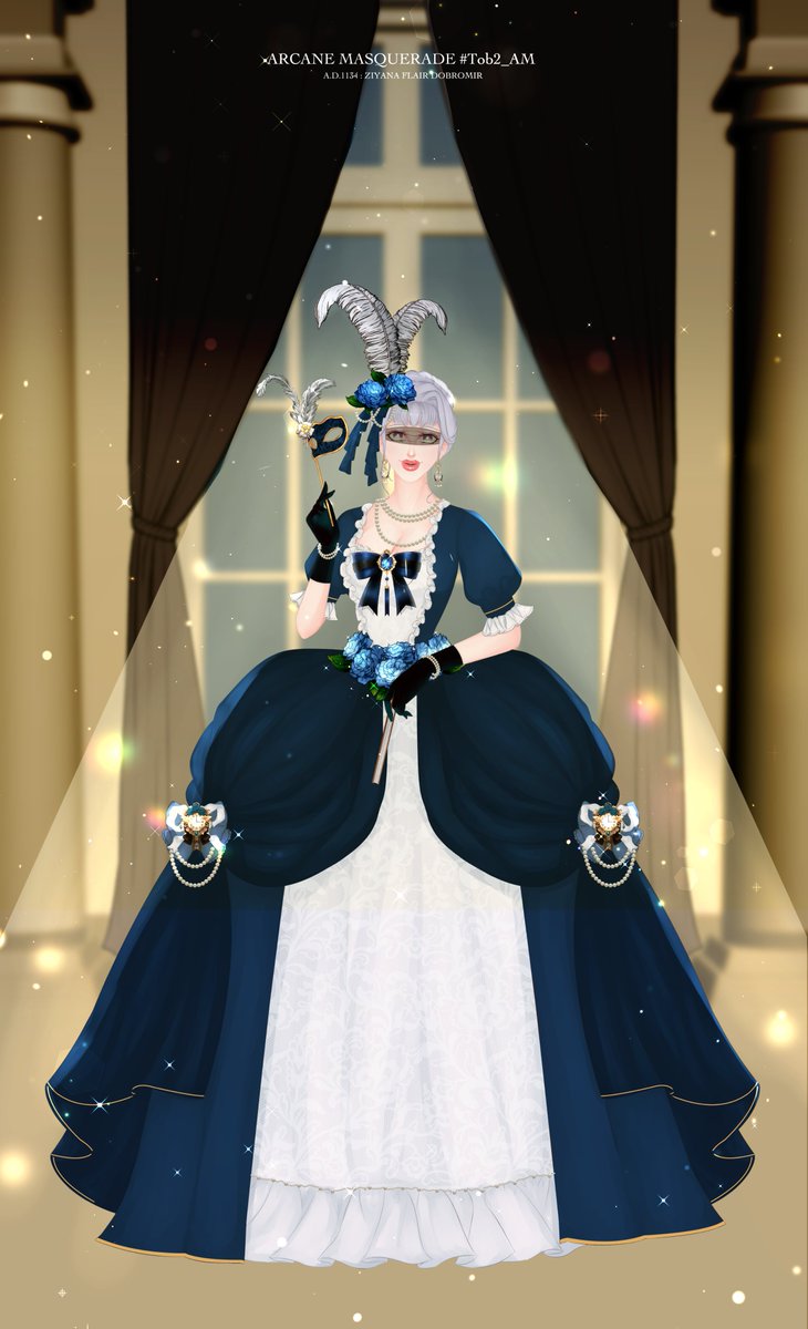 ToB2_Ziyana's tweet photo. [ A.D. 1134 | Arcane Masquerade ] #ToB2_AM 🎭✨

หน้ากากสีเข้มปิดบังทุกสิ่ง เสียงเพลงบรรเลงกล่อมจิตใจ ร่างบางในชุดสีน้ำเงินก้าวเข้ามาตามทาง ก่อนหยุดตรงที่บานหน้าต่างกว้าง

แม้มิได้ตั้งใจมาเต้นรำ แต่หากถูกเชิญแม่มดสาวคงตอบรับอย่างเป็นมิตร https://t.co/zDkVhfgpRw