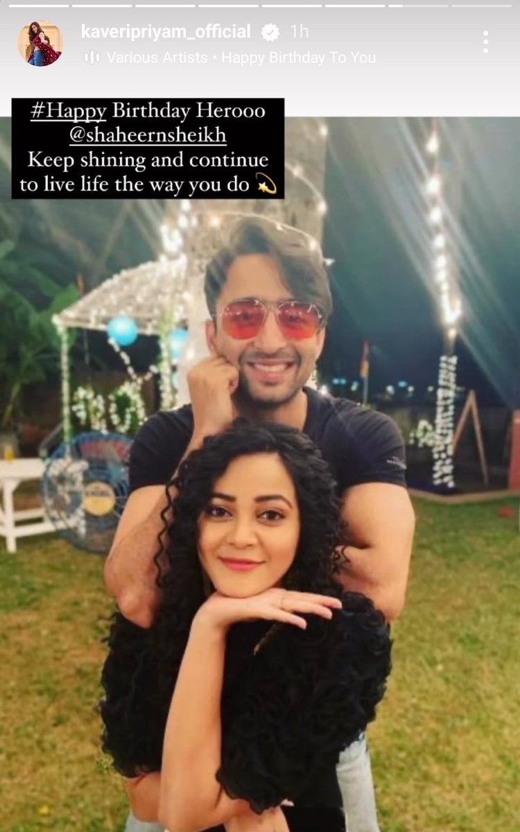 Wish from @/kaveripriyam_official ❤️

HBD SUPER SHAHEERA
#HappyBirthdayShaheer
#ShaheerSheikh