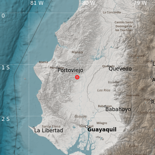IGecuador's tweet photo. #SISMO ID:igepn2023fyjt Revisado 2023-03-26 06:51:33 TL Magnitud: 3.8 Profundidad: 1 km, a 23.55 km de Balzar, Guayas, Latitud: -1.28 Longitud:-80.09 Ecuador. Sintió este sismo? Repórtelo en https://t.co/czBCK5qYqq https://t.co/ozXgXvuaXO