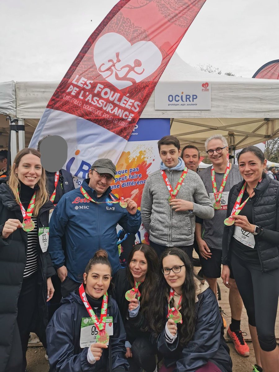OCIRP's tweet photo. 🏃♂️🏃♀️L'#OCIRP au rendez-vous ce matin pour la 14ème édition des #FouleesDelAssurance ! #fda2023 #Adicare
❤️Bravo à Stephanie, Christophe, Carlo, Baptiste, Olivier, Christophe, Caroline, Manon, Solène, Flavie, Anne, Cécile... ainsi qu'à tous nos participants au challenge digital ! https://t.co/mjZ1UffoQO